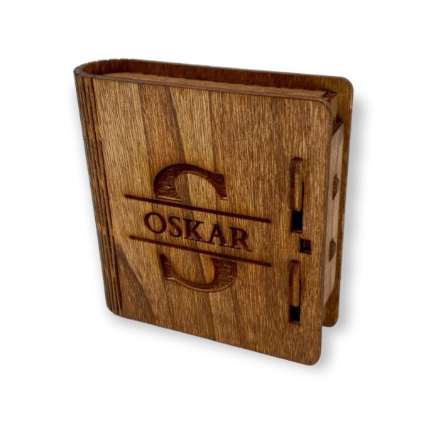 Unikátna Krabička na Cigarety - Orech
