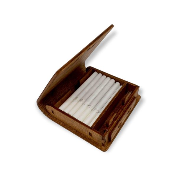 Unikátna Krabička na Cigarety - Orech