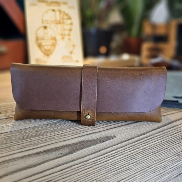 Kožený Peračník - Woodland Brown