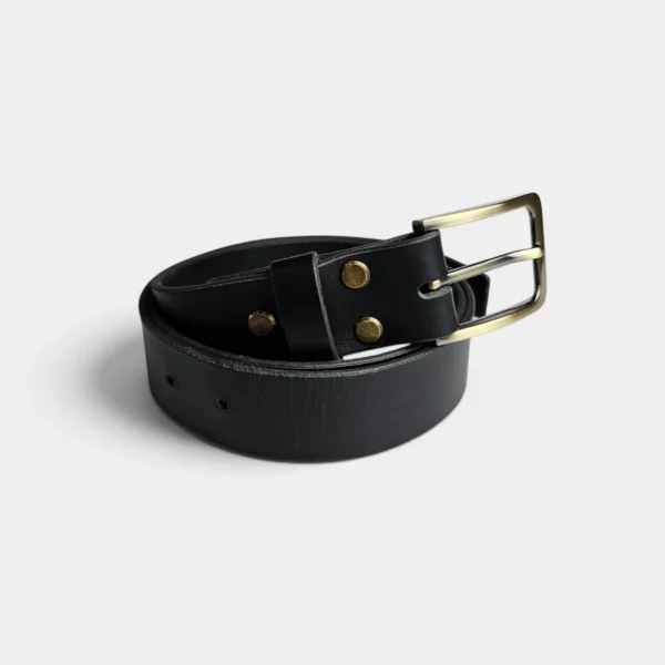 Pánský Elegantní Opasek Windsor – Černý
